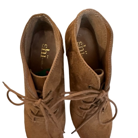 5 for $40 SALE! 
Shi by Journeya Faux Suede, Wedge, Lace Up, Ankle Booties 8.5 - Picture 11 of 14
